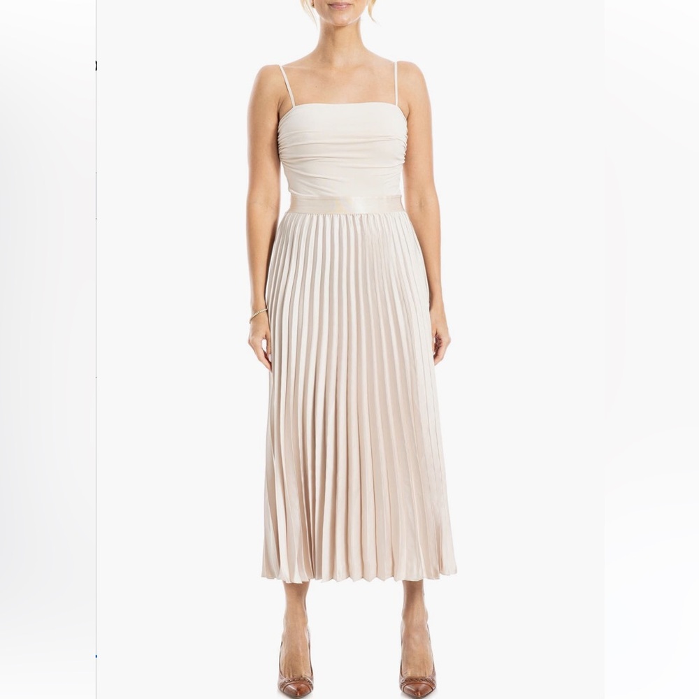 Max Studio “Sleeveless Midi Dress”